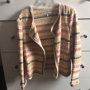 NWOT Jacquard cardigan